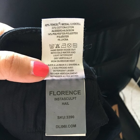 DL1961 Florence Instasculpt Crop Skinny Jeans‎ HAIL - Picture 8 of 9